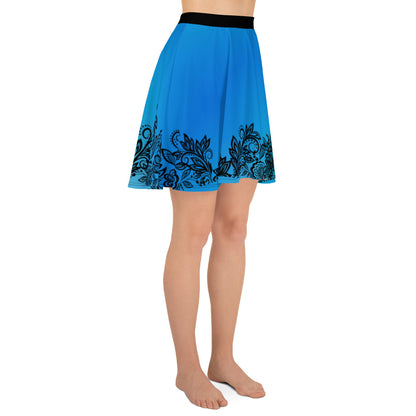 Blue Lace Swim Skirt by Baked Fresca 