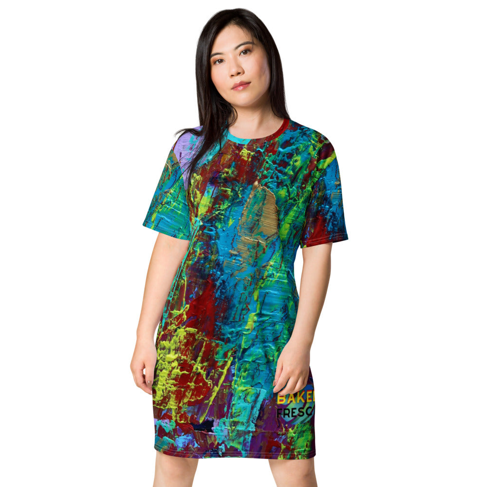 Joyful Art Swim Dress 