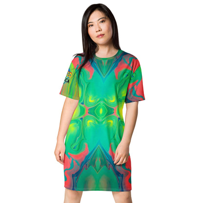 Lava Lamp Swim Dress by Baked Fresca 