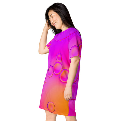 Neon Bubbles Swim Dress by Baked Fresca 