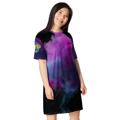 Galaxy Bloom Swim Dress by Baked Fresca 