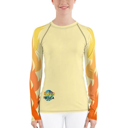 FirePlay Women's Rash Guard By Baked Fresca 