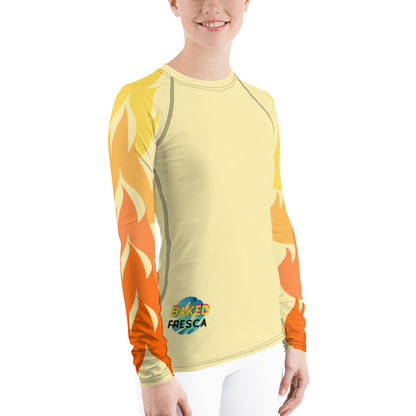 FirePlay Women's Rash Guard By Baked Fresca 