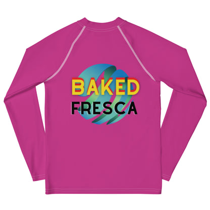 Funky Fuschia Youth Rash Guard 