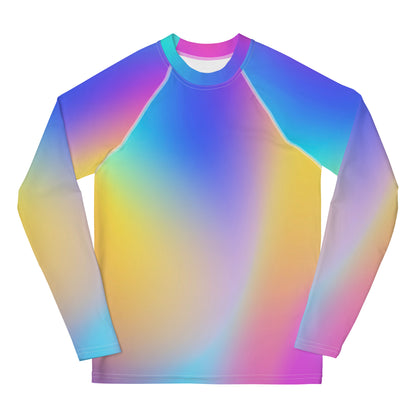 Neon Lights Youth Rash Guard by Baked Fresca 