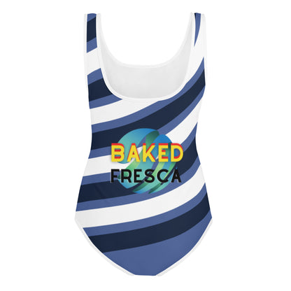 Blue Creme Youth Swimsuit by Baked Fresca 