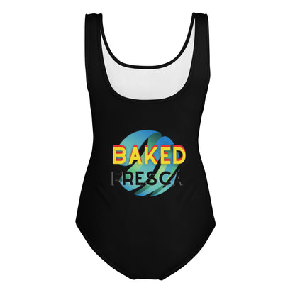 Basic Black Youth Swimsuit by Baked Fresca 