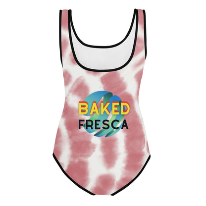 90's Tie Dye Youth Swimsuit by Baked Fresca 