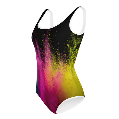 Neon Lights Youth Swimsuit 