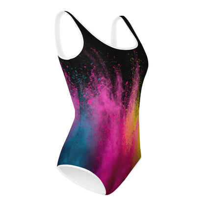 Neon Lights Youth Swimsuit 