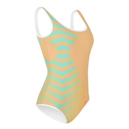 Peachy Vibe Youth Swimsuit 