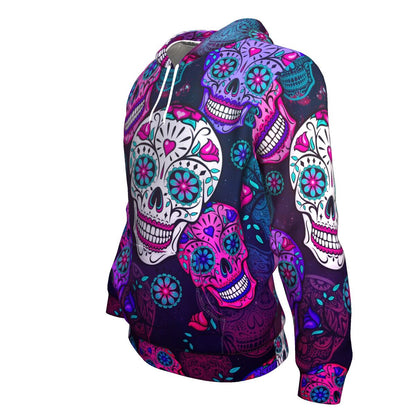 Day of The Dead Sugar Skull Hoodie 