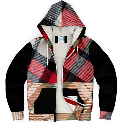 Modern Flannel MicroFleece Coat 