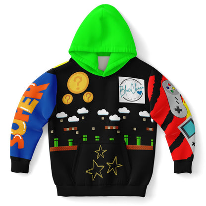 90's Video Gamer Kid's Premium Hoodie 