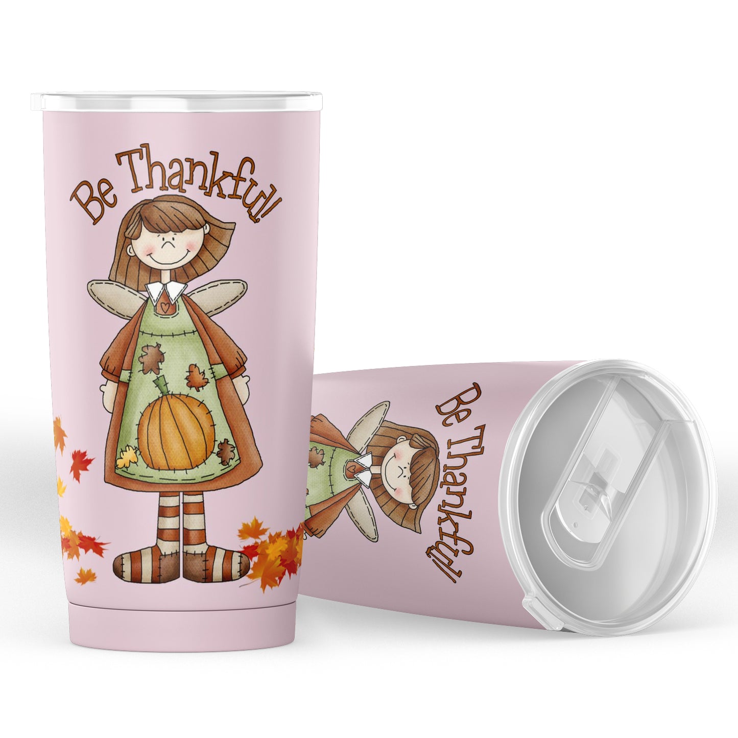 Fall Fun: Be Thankful Tumbler 