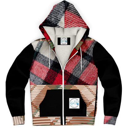 Modern Flannel MicroFleece Coat 